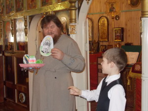 Светлая седмица. Суббота. Дети воскресной школы.
